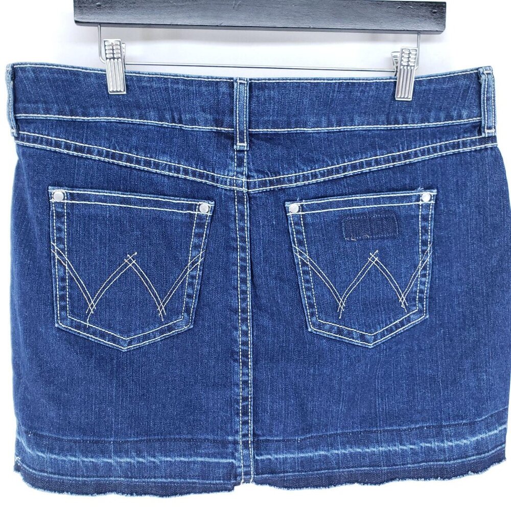 Wrangler Jean Skirt Juniors Girls Size 13 - Picture 4 of 8